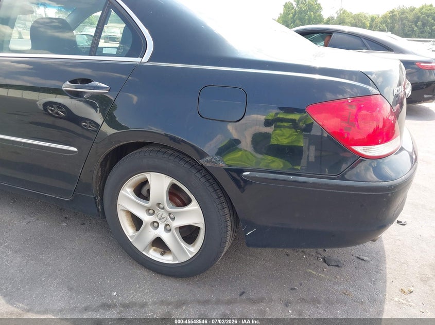 2006 Acura Rl VIN JH4KB16536C004500 IAAI salvage auction — NORMAL WEAR, Clear (Georgia), sold $325 on 2026-07-16 (photo 6)