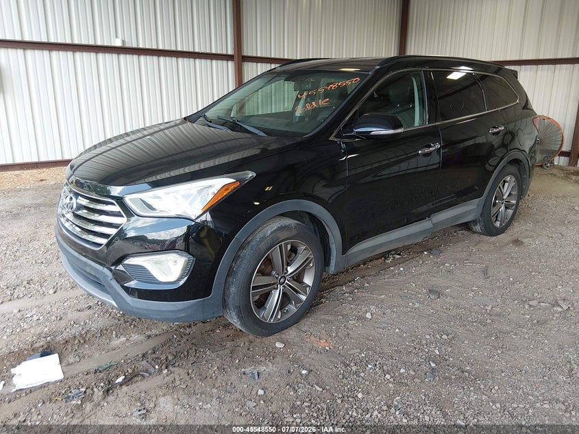 2013 Hyundai Santa fe VIN KM8SR4HF3DU002575 IAAI salvage auction — NORMAL WEAR, Clear (Georgia), sold $1,000 on 2026-07-17 (photo 2)