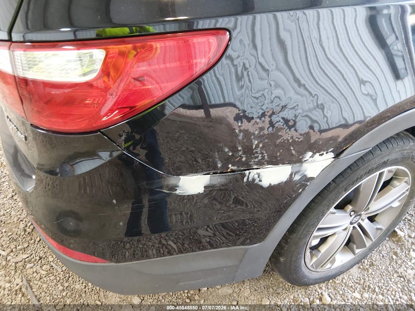 2013 Hyundai Santa fe VIN KM8SR4HF3DU002575 IAAI salvage auction — NORMAL WEAR, Clear (Georgia), sold $1,000 on 2026-07-17 (photo 6)
