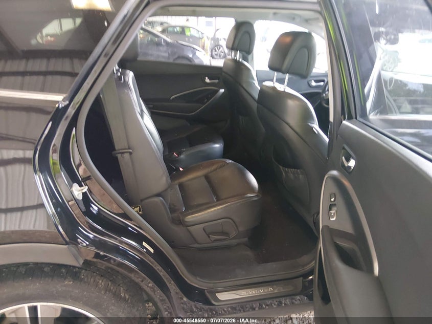 2013 Hyundai Santa fe VIN KM8SR4HF3DU002575 IAAI salvage auction — NORMAL WEAR, Clear (Georgia), sold $1,000 on 2026-07-17 (photo 8)