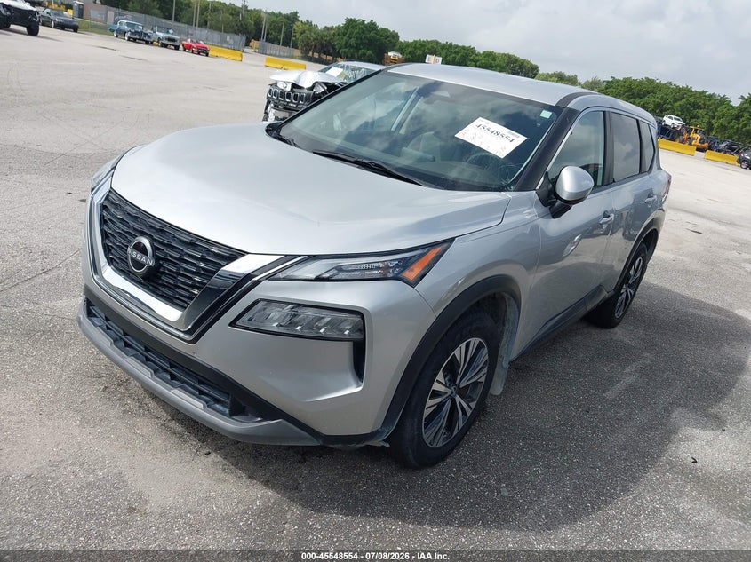 2023 Nissan Rogue VIN JN8BT3BA3PW417888 IAAI salvage auction — RIGHT FRONT, Salvage Title, sold $25 on 2026-07-23 (photo 2)