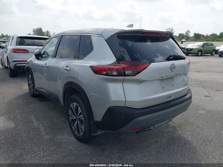 2023 Nissan Rogue VIN JN8BT3BA3PW417888 IAAI salvage auction — RIGHT FRONT, Salvage Title, sold $25 on 2026-07-23 (photo 3)