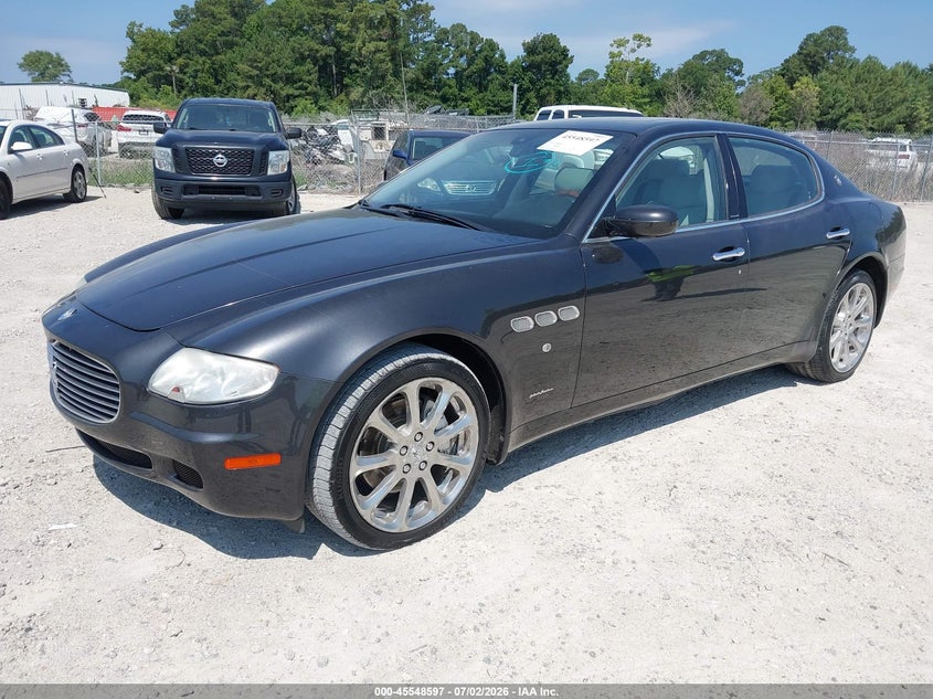 2008 Maserati Quattroporte VIN ZAMFE39A380036832 IAAI salvage auction — REPOSSESSION, Repossession Paperwork (North Carolina), sold $2,700 on 2026-07-21 (photo 2)