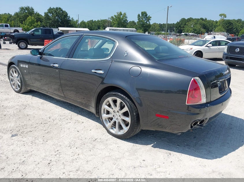 2008 Maserati Quattroporte VIN ZAMFE39A380036832 IAAI salvage auction — REPOSSESSION, Repossession Paperwork (North Carolina), sold $2,700 on 2026-07-21 (photo 3)