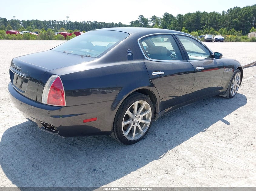 2008 Maserati Quattroporte VIN ZAMFE39A380036832 IAAI salvage auction — REPOSSESSION, Repossession Paperwork (North Carolina), sold $2,700 on 2026-07-21 (photo 4)