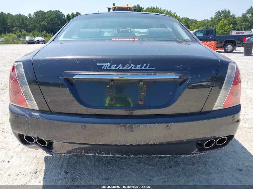 2008 Maserati Quattroporte VIN ZAMFE39A380036832 IAAI salvage auction — REPOSSESSION, Repossession Paperwork (North Carolina), sold $2,700 on 2026-07-21 (photo 6)