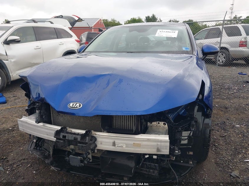 2021 Kia K5 VIN 5XXG34J22MG033793 IAAI salvage auction — FRONT END, Salvage (Virginia), sold $3,950 on 2026-07-21 (photo 6)