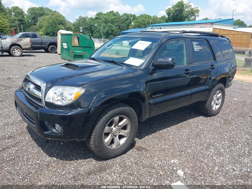 2008 Toyota 4runner VIN JTEZU14R88K006909 IAAI salvage auction — REAR END, Clear (South Carolina), sold $2,800 on 2026-07-28 (photo 2)