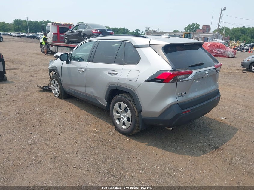 2021 Toyota Rav 4 VIN 2T3F1RFV5MW225577 IAAI salvage auction — SIDE, Salvage Title, sold $7,200 on 2026-07-31 (photo 3)