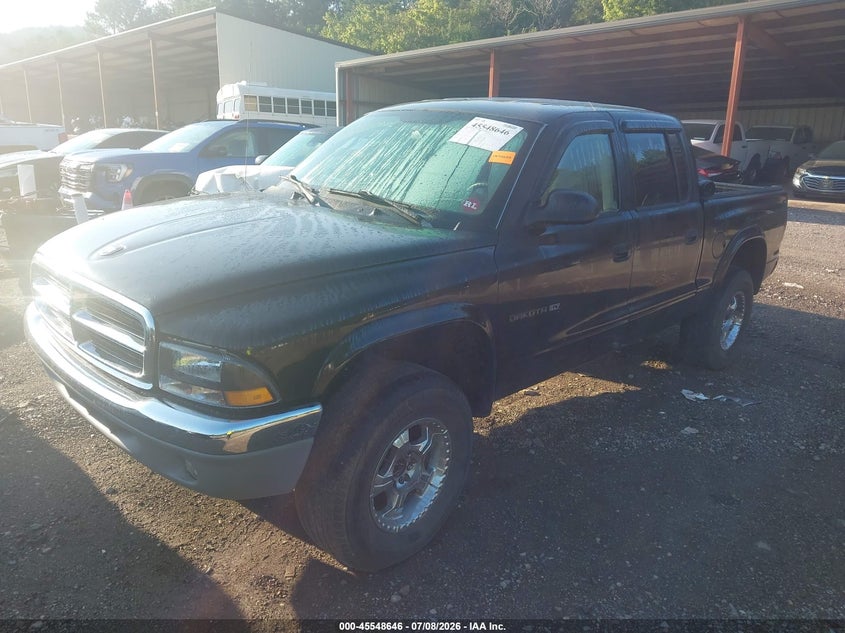 2002 Dodge Dakota VIN 1B7HG48N42S555840 IAAI salvage auction — SIDE, Salvage (Alabama), sold $750 on 2026-07-26 (photo 2)