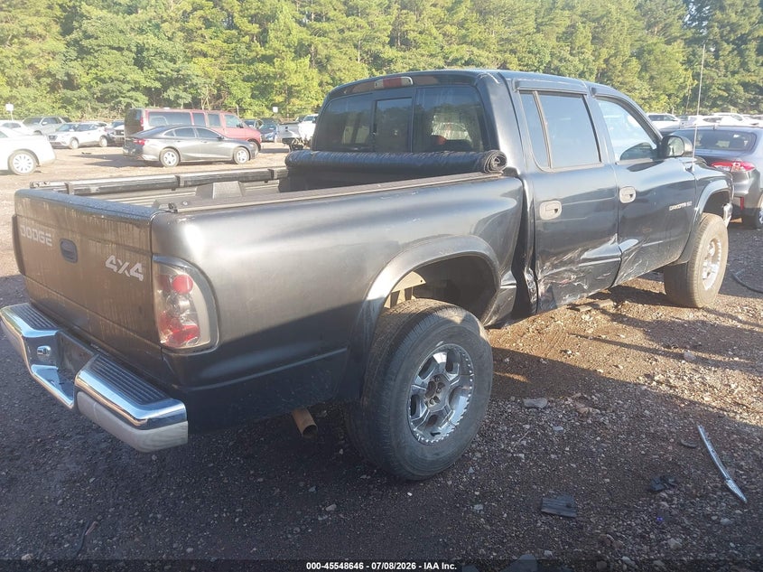 2002 Dodge Dakota VIN 1B7HG48N42S555840 IAAI salvage auction — SIDE, Salvage (Alabama), sold $750 on 2026-07-26 (photo 4)