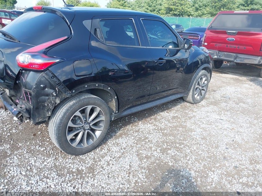 2017 Nissan Juke VIN JN8AF5MR9HT706133 IAAI salvage auction — REAR END, Salvage (Kentucky), sold $25 on 2026-09-07 (photo 4)