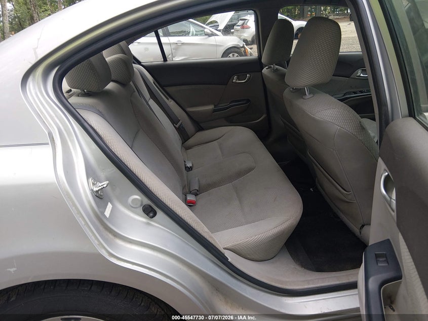 2012 Honda Civic hybrid VIN JHMFB4F2XCS000437 IAAI salvage auction — NORMAL WEAR, Clear (Virginia), sold $1,000 on 2026-07-14 (photo 8)