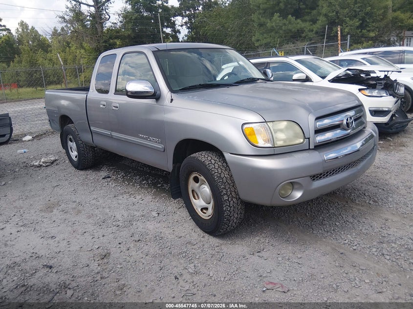2004 Toyota Tundra VIN 5TBRN34154S438733 IAAI salvage auction — FRONT END, Clear (South Carolina), sold $4,350 on 2026-07-28 (photo 1)