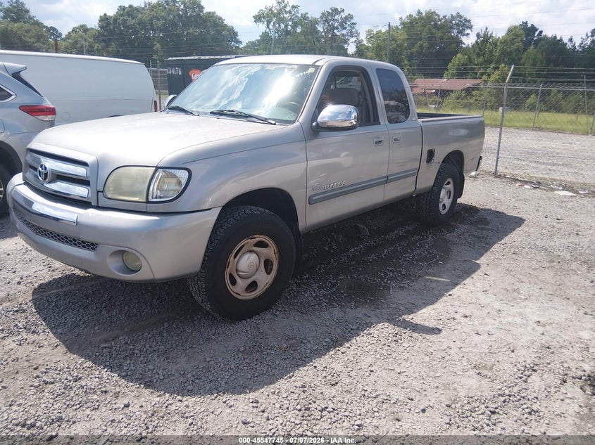 2004 Toyota Tundra VIN 5TBRN34154S438733 IAAI salvage auction — FRONT END, Clear (South Carolina), sold $4,350 on 2026-07-28 (photo 2)