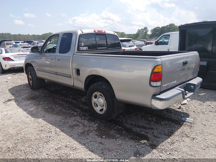2004 Toyota Tundra VIN 5TBRN34154S438733 IAAI salvage auction — FRONT END, Clear (South Carolina), sold $4,350 on 2026-07-28 (photo 3)