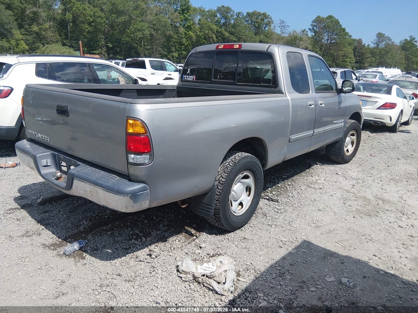 2004 Toyota Tundra VIN 5TBRN34154S438733 IAAI salvage auction — FRONT END, Clear (South Carolina), sold $4,350 on 2026-07-28 (photo 4)