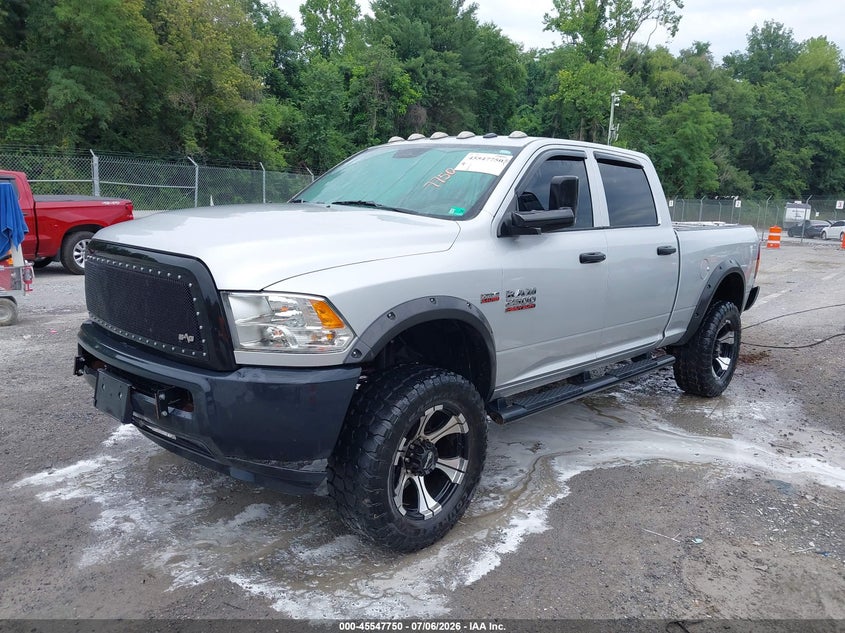 2018 Ram 2500 VIN 3C6UR5CJ1JG313345 IAAI salvage auction — REAR END, Salvage Title, sold $7,400 on 2026-07-25 (photo 2)