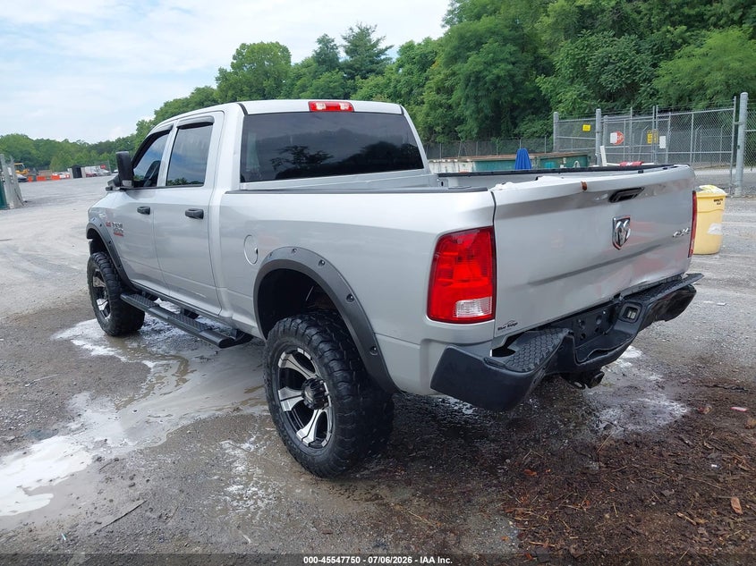 2018 Ram 2500 VIN 3C6UR5CJ1JG313345 IAAI salvage auction — REAR END, Salvage Title, sold $9,700 on 2026-07-28 (photo 3)