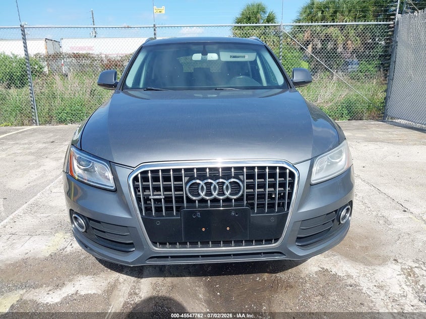 2016 Audi Q5 VIN WA1L2AFP1GA063477 IAAI salvage auction — ENGINE DAMAGE, Clear (Indiana), sold $1,850 on 2026-07-08 (photo 6)