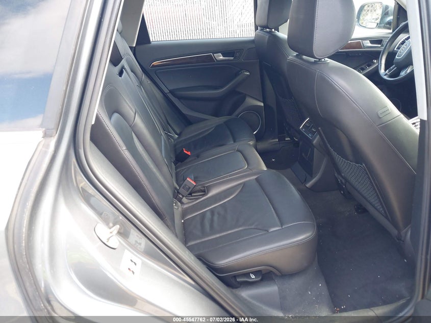2016 Audi Q5 VIN WA1L2AFP1GA063477 IAAI salvage auction — ENGINE DAMAGE, Clear (Indiana), sold $1,850 on 2026-07-08 (photo 8)
