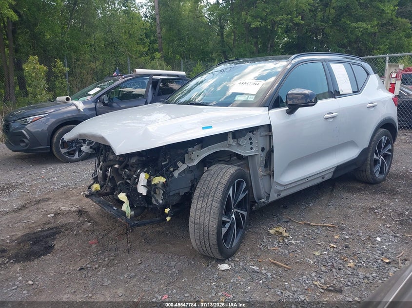 2021 Volvo Xc40 VIN YV4162UMXM2436289 IAAI salvage auction — FRONT END, Mv-907A (New York), sold $2,850 on 2026-07-28 (photo 2)