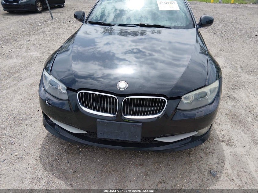 2011 BMW 3 series VIN WBADX7C50BE242402 IAAI salvage auction — FRONT END, Clear (Florida), sold $25 on 2026-07-12 (photo 6)