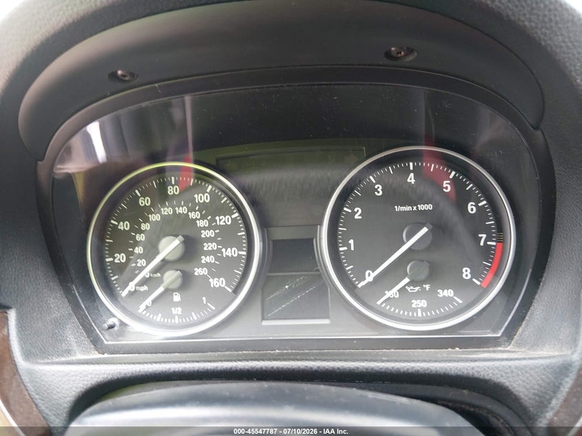 2011 BMW 3 series VIN WBADX7C50BE242402 IAAI salvage auction — FRONT END, Clear (Florida), sold $25 on 2026-07-12 (photo 7)