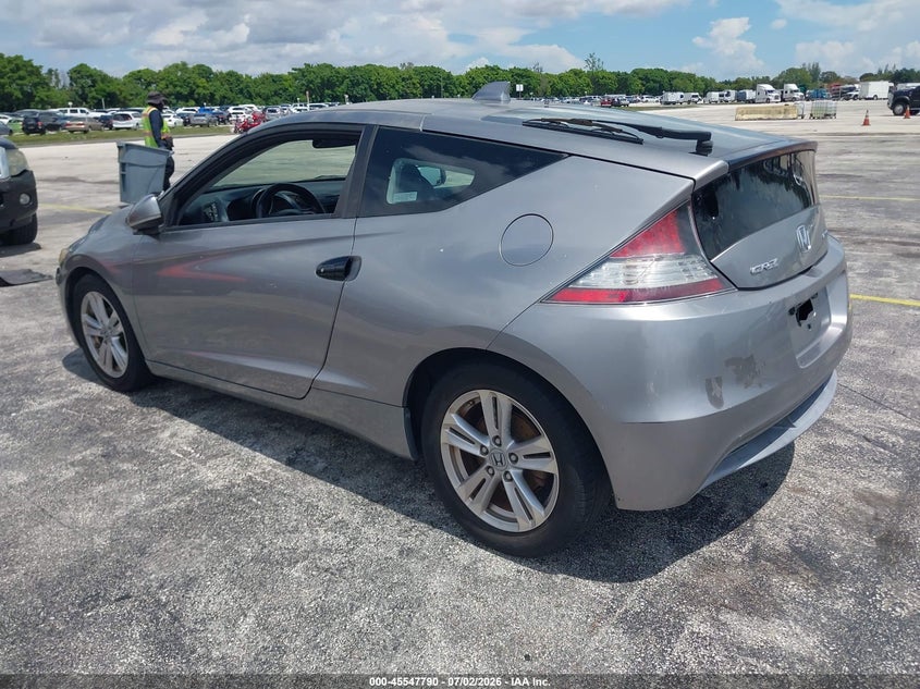 2011 Honda Cr-z VIN JHMZF1D61BS010732 IAAI salvage auction — NORMAL WEAR, Clear (Florida), sold $475 on 2026-07-30 (photo 3)