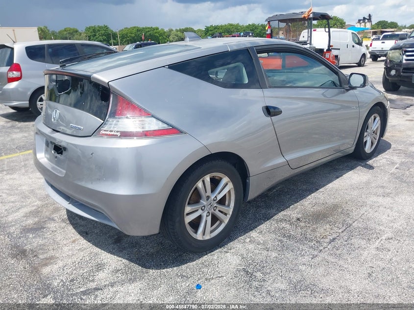 2011 Honda Cr-z VIN JHMZF1D61BS010732 IAAI salvage auction — NORMAL WEAR, Clear (Florida), sold $475 on 2026-07-30 (photo 4)