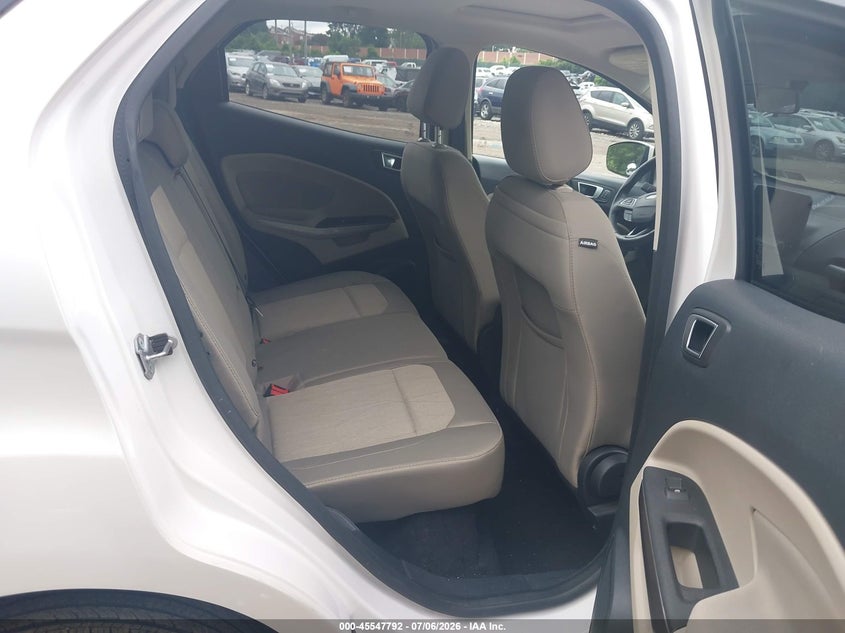 2019 Ford Ecosport VIN MAJ6S3GL4KC259734 IAAI salvage auction — ALL OVER, Salvage Title, sold $625 on 2026-07-24 (photo 8)