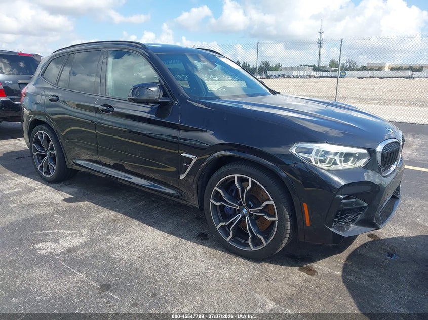 2020 BMW X3 m VIN 5YMTS0C0XLLT10301 — IAAI salvage auction photo