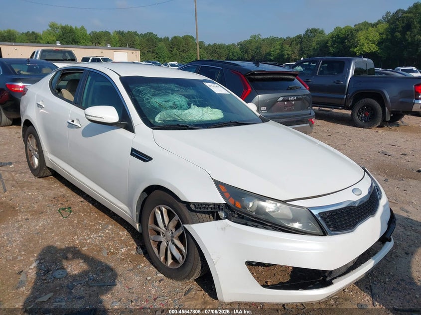 2013 Kia Optima VIN 5XXGM4A74DG196180 IAAI salvage auction — FRONT END, Salvage (North Carolina), sold $500 on 2026-07-20 (photo 1)