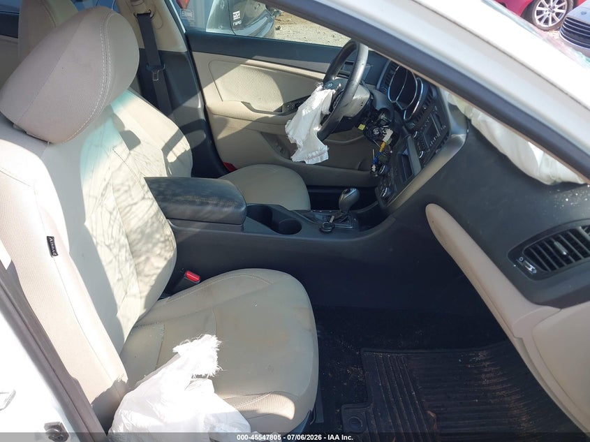 2013 Kia Optima VIN 5XXGM4A74DG196180 IAAI salvage auction — FRONT END, Salvage (North Carolina), sold $500 on 2026-07-20 (photo 5)