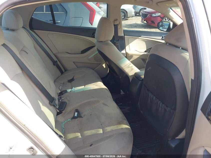 2013 Kia Optima VIN 5XXGM4A74DG196180 IAAI salvage auction — FRONT END, Salvage (North Carolina), sold $500 on 2026-07-20 (photo 8)
