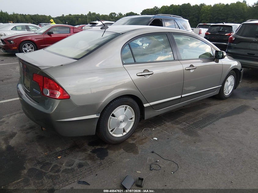 2008 Honda Civic VIN JHMFA36278S015210 IAAI salvage auction — FRONT END, Salvage (North Carolina), sold $1,150 on 2026-07-22 (photo 4)