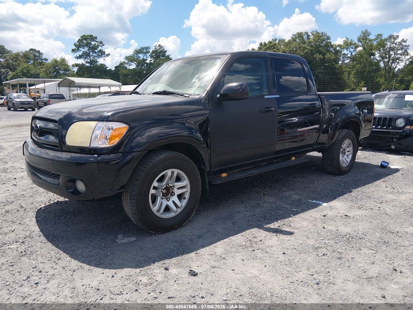 2005 Toyota Tundra VIN 5TBET38195S465658 IAAI salvage auction — NORMAL WEAR, Clear (South Carolina), sold $2,350 on 2026-07-28 (photo 2)