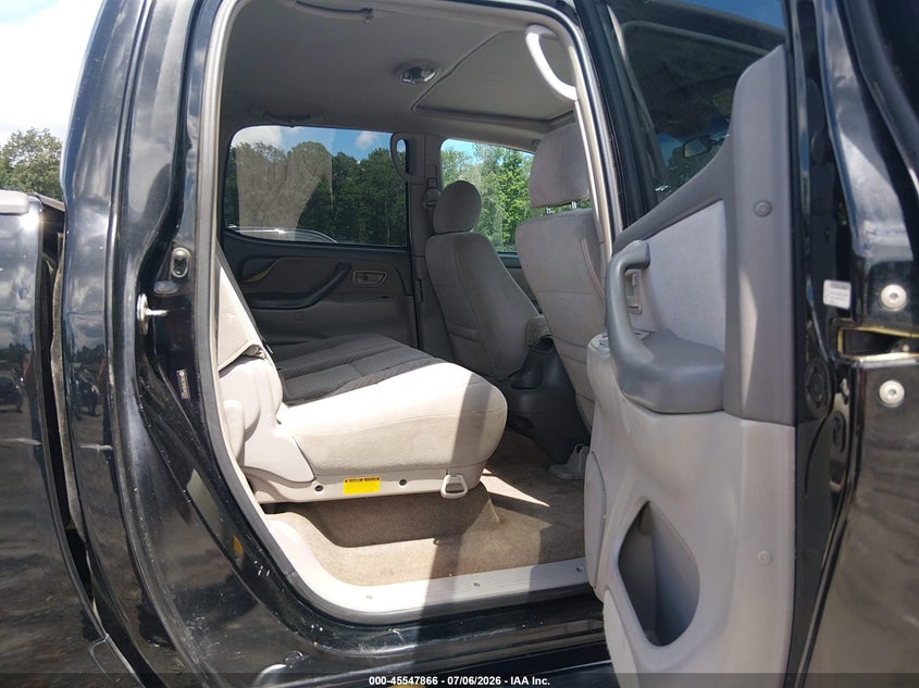 2005 Toyota Tundra VIN 5TBET38195S465658 IAAI salvage auction — NORMAL WEAR, Clear (South Carolina), sold $2,350 on 2026-07-28 (photo 8)