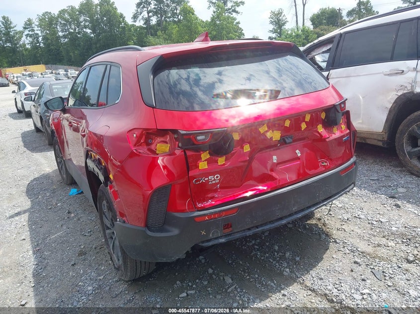 2025 Mazda Cx-50 VIN 7MMVAADWXSN110521 IAAI salvage auction — REAR END, Salvage Title, sold $14,200 on 2026-08-21 (photo 3)