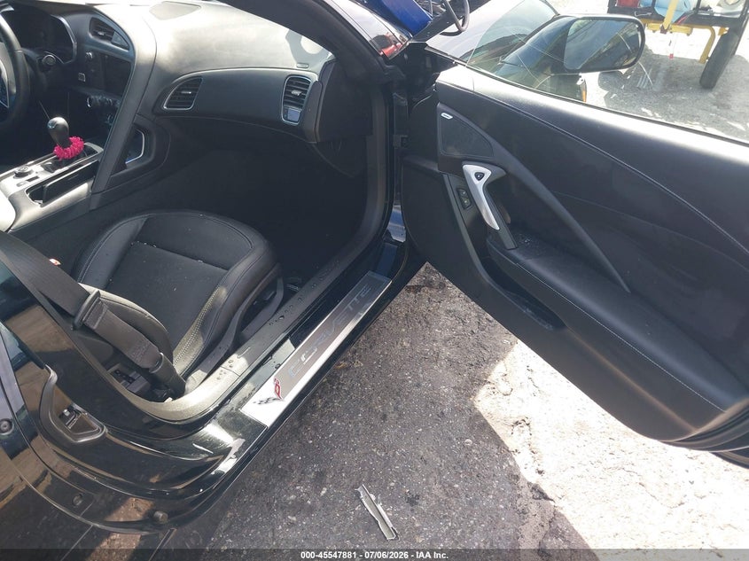 2019 Chevrolet Corvette VIN 1G1YA3D73K5122990 IAAI salvage auction — FRONT END, Rebuildable (Florida), sold $17,100 on 2026-07-28 (photo 5)