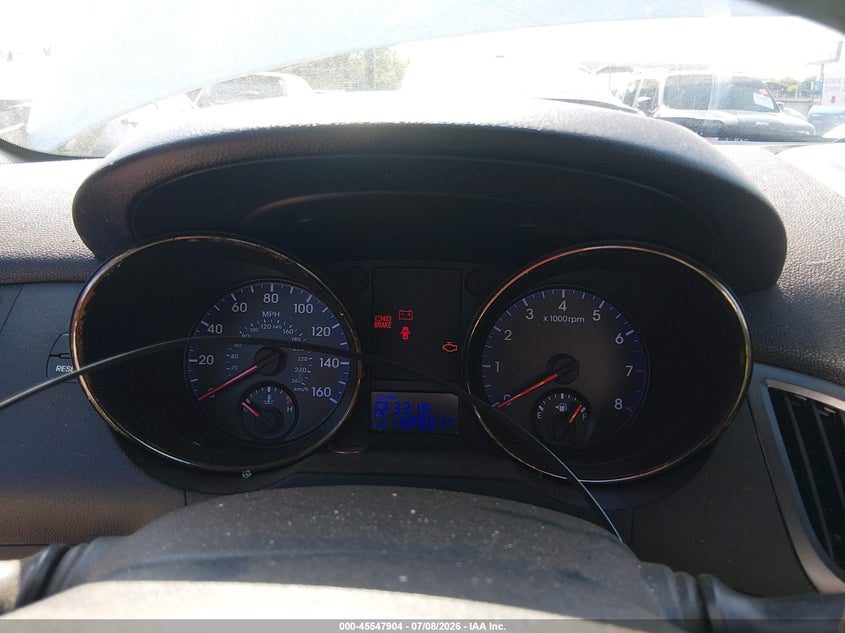 2012 Hyundai Genesis VIN KMHHT6KD9CU078525 IAAI salvage auction — FRONT & REAR, Junk (Oklahoma), sold $275 on 2026-07-31 (photo 7)