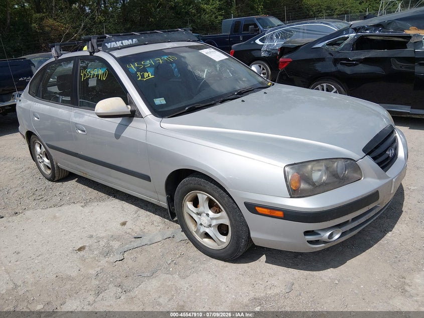 2005 Hyundai Elantra VIN KMHDN56D95U145169 IAAI salvage auction — NORMAL WEAR, Clear (Indiana), sold $325 on 2026-07-15 (photo 1)