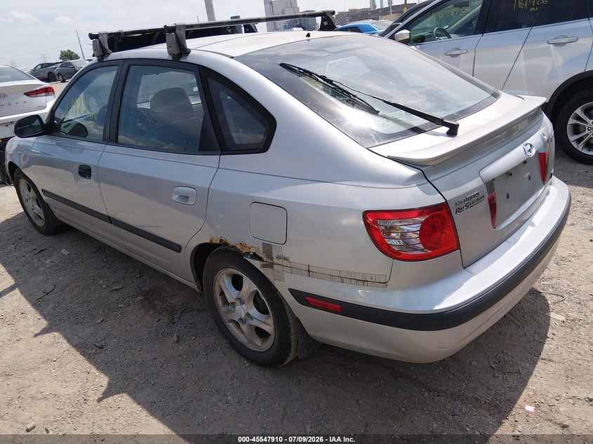 2005 Hyundai Elantra VIN KMHDN56D95U145169 IAAI salvage auction — NORMAL WEAR, Clear (Indiana), sold $325 on 2026-07-15 (photo 3)