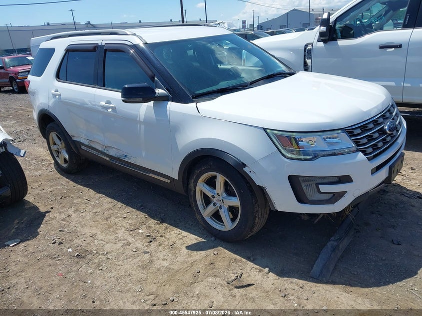 2017 Ford Explorer VIN 1FM5K8D81HGD09246 IAAI salvage auction — FRONT END, Mv-907A (New York), sold $1,550 on 2026-07-19 (photo 1)