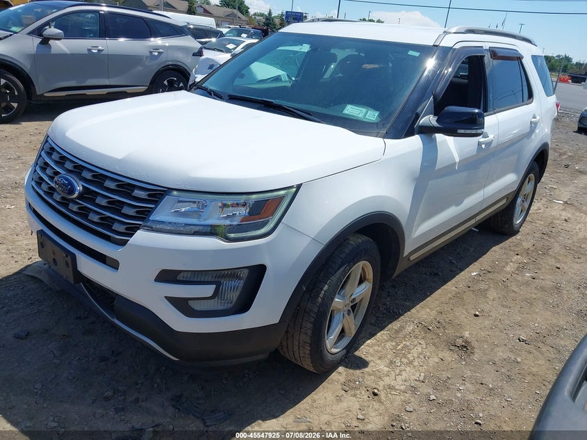 2017 Ford Explorer VIN 1FM5K8D81HGD09246 IAAI salvage auction — FRONT END, Mv-907A (New York), sold $1,550 on 2026-07-19 (photo 2)