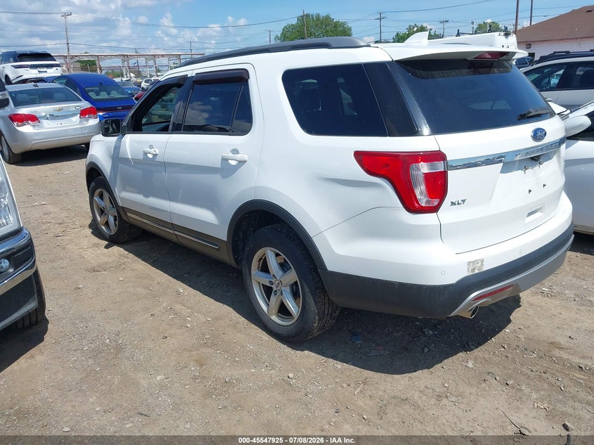 2017 Ford Explorer VIN 1FM5K8D81HGD09246 IAAI salvage auction — FRONT END, Mv-907A (New York), sold $1,550 on 2026-07-19 (photo 3)