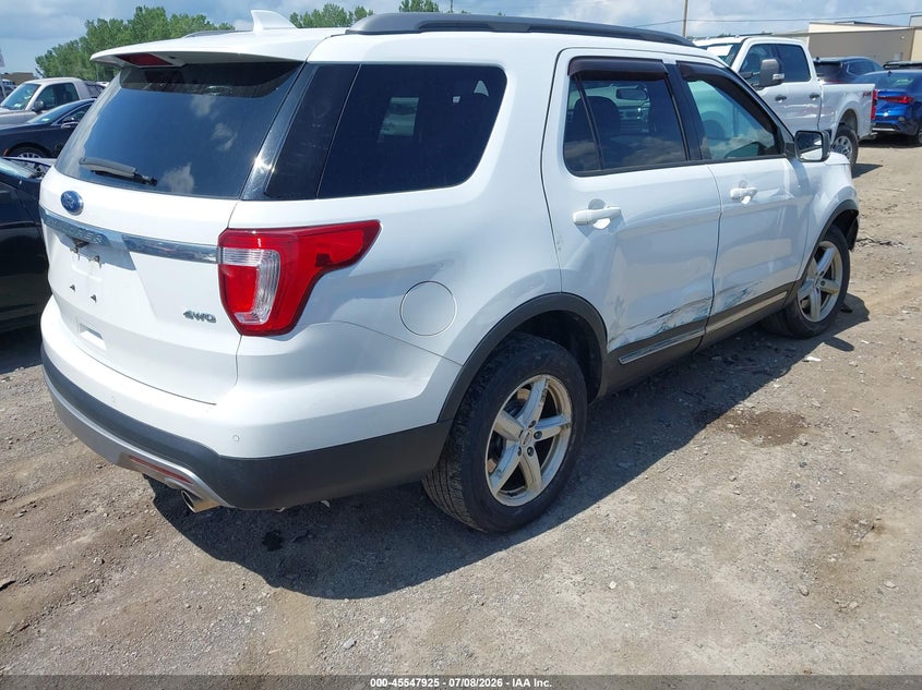 2017 Ford Explorer VIN 1FM5K8D81HGD09246 IAAI salvage auction — FRONT END, Mv-907A (New York), sold $1,550 on 2026-07-19 (photo 4)