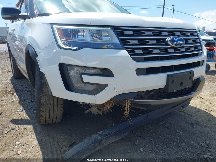 2017 Ford Explorer VIN 1FM5K8D81HGD09246 IAAI salvage auction — FRONT END, Mv-907A (New York), sold $1,550 on 2026-07-19 (photo 6)