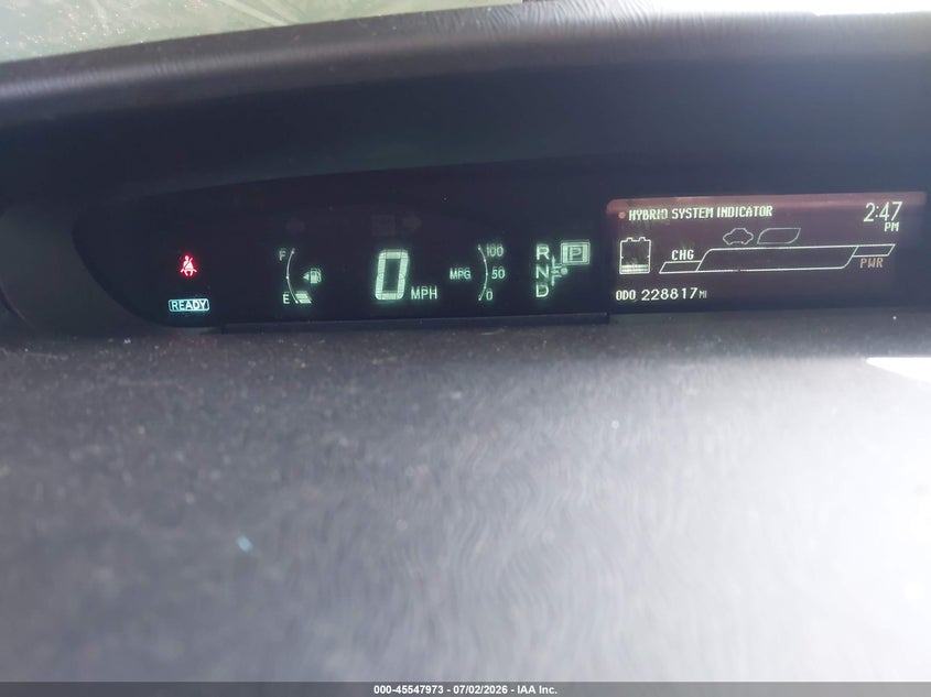 2012 Toyota Prius VIN JTDKN3DU4C5439105 IAAI salvage auction — NORMAL WEAR, Clear (Virginia), sold $1,750 on 2026-07-28 (photo 7)