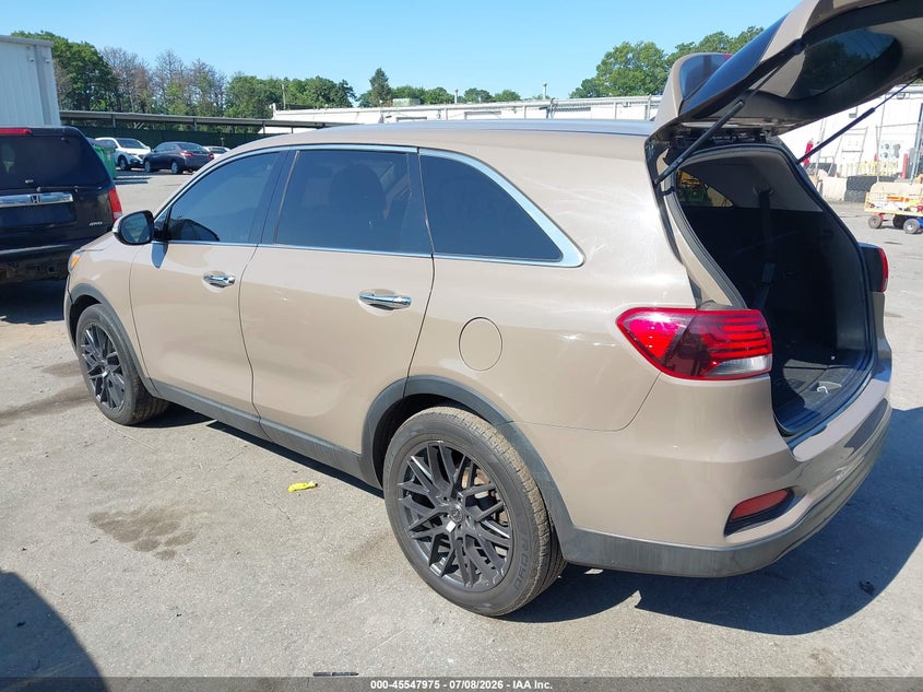 2020 Kia Sorento VIN 5XYPGDA50LG617859 IAAI salvage auction — WATER/FLOOD, Mv-907A (New York), sold $1,950 on 2026-07-28 (photo 3)